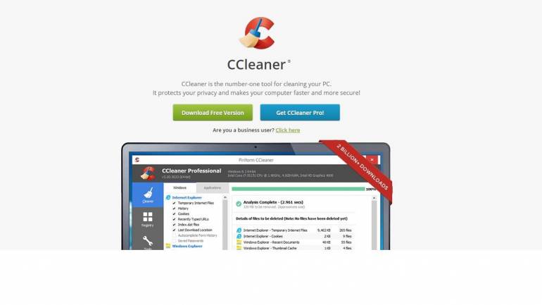Do you have CCleaner software on your device? Update as soon as possible to avoid getting hacked